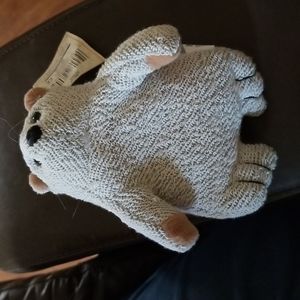 Vintage Russ Berrie Luv Pets Bear, bean bag, 6"